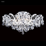 Maria Theresa Grand 60W 6 Light 21 Inch Wide Flush Mount by James Moder - 91809GL