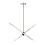 Monaco 4 Light Multidirectional Linear Chandelier by Livex - 46983