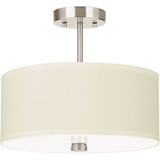 Dayna 2 Light 14 Inch Wide Semi Flush Mount by Visual Comfort Studio - 77262