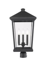 Beacon 2 Light Small Outdoor Post Mount by Z-Lite - 568PH