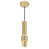 Lena 9W 1 LED Light Mini Pendant by CWI - 1390P5-1-101