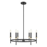 6 Light Medium Chandelier by Meridian M100140 - M100140