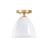 Biba 1 Light Semi Flush Mount 9 Inch X 8.25 Inch Wide by Designers Fountain - BIBA-SF