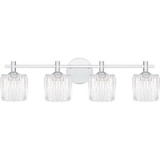 Spade 40W 4 LED Bath Vanity 7.75 Inch Tall and 29.75 Inch Wide by Quoizel - SPD8630