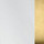 Matte White/Gold Leaf