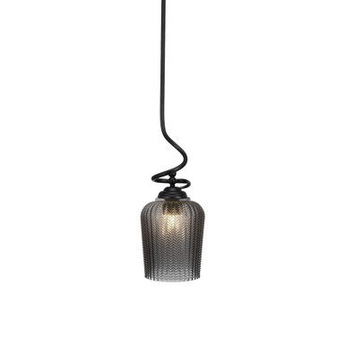 Capri 1 Light Small Stem Pendant 21.5 Inch Tall by Toltec - 900-9215