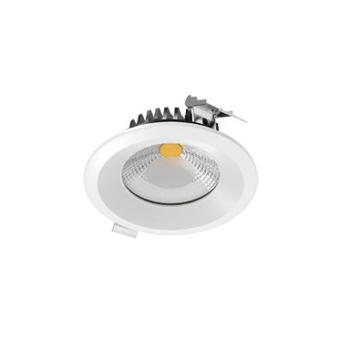 20W 1 LED High Powered Commercial Down Light 4.94 Inches Wide 277V by DALS  - HPD4-CC-V-WH
