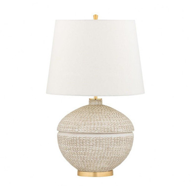 Katonah 1 Light Table Lamp 15.5 x 23.75 Inches High by Hudson Valley - L1516-GL