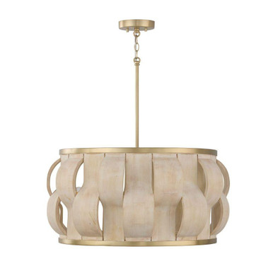 Willa 4 Light Pendant 13.5 Inch Tall and 27 Inch Wide by Capital - 357541MA
