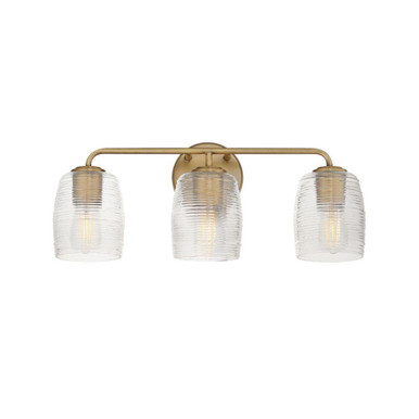 Honey 3 Light Bath Vanity 8.5 Inch Tall and 22 Inch Wide by Maxim - 21413
