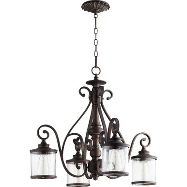 San Miguel Four Light Large Pendant by Quorum - 6473-4