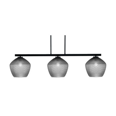 Atlas 3 Light Small Island Pendant 45.25 Inch Length by Toltec - 4523-MB-4922