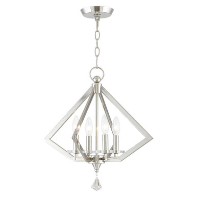 Hythe Cross 4 Light Small Chandelier by Bailey Street Home - 218-BEL-443907