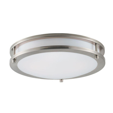 Neville Brow 15W 1 LED 12 Inch Wide Flush Mount by BSH - 93-BEL-2270760