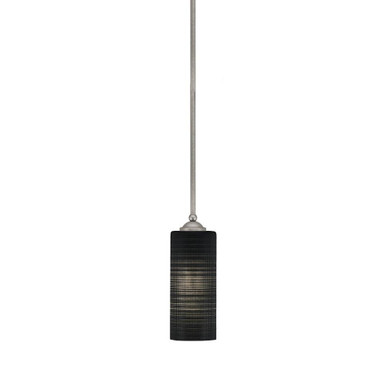 Zilo 1 Light Stem Hung Mini Pendant 10.5 Inch Tall by Toltec - 560-MB-4092