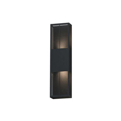Heol Orchwy 12W 2 LED Outdoor Wall Mount 24 Inch Tall and 6.25 Inch Wide by BSH - 174-BEL-1370609