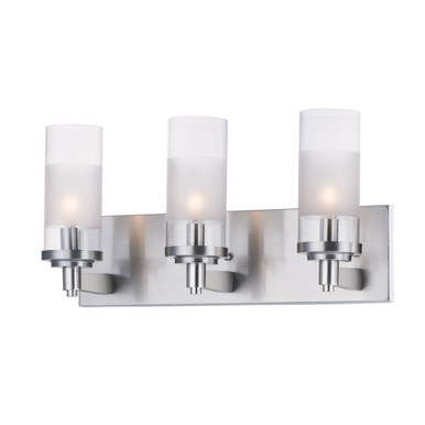 Crescendo 3 Light Wall Sconce by Maxim - 26323CLFTSN