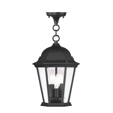Hamilton 3 Light Outdoor Post Lantern by Livex - 7563-04
