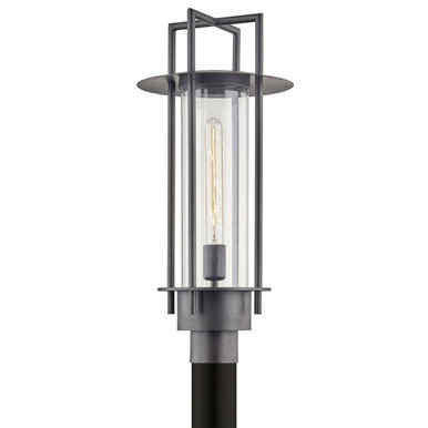 Carroll Park One Light Post by Troy - P6815-TBZ