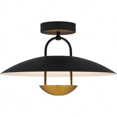 Tewkesbury Walk 14W LED Semi Flush Mount 11 Inch Tall and 18 Inch Wide by BSH - 71-BEL-1363507