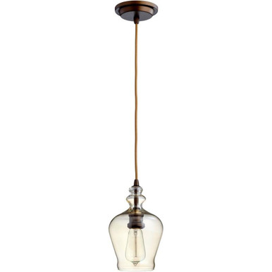 Calista One Light Small Pendant by Cyan - 06062