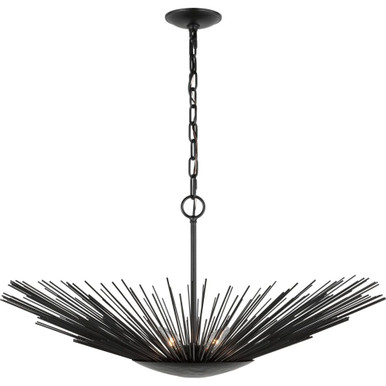 Helios 1 Light Oversized Pendant by Visual Comfort Studio - AP1084AI