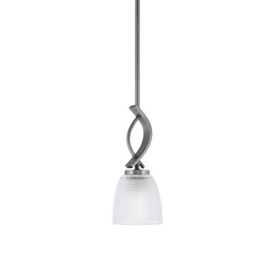 Cavella 1 Light Mini Pendant 11.75 Inch Tall by Toltec - 3901-500