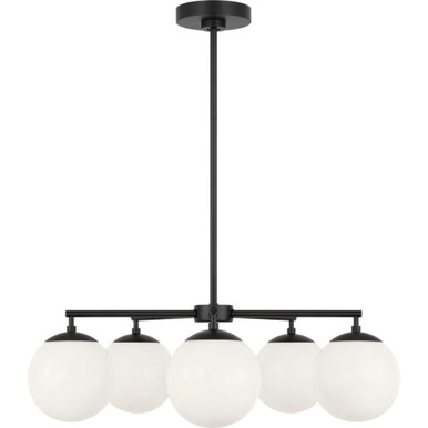 Nube 5 LED Chandelier 26 Inch Wide by Generation - GLC1795E