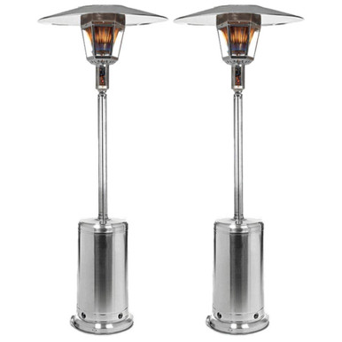 Two-Pack 96 Inch 40,000 BTU Propane Heaters By Radtec - RF1-MT-STN-STX