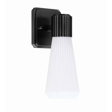 Everleigh 1 Light Wall Sconce 11 Inch Tall and 4 Inch Wide by Toltec - 4821-MB-881