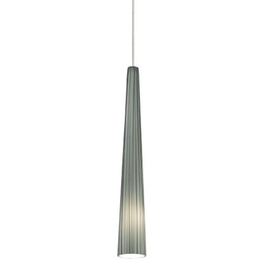 Zenith 1 Light Metal Mini Pendant 19.5 Inch Tall by Visual Comfort Modern - 700MPZENSKC