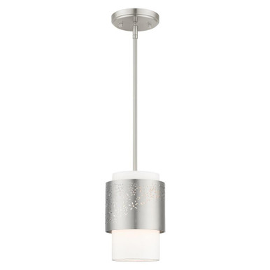 Cree Gardens 1 Light Small Pendant by Bailey Street Home - 218-BEL-1012199