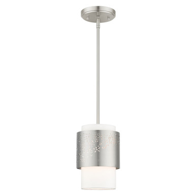 Cree Gardens 1 Light Small Pendant by Bailey Street Home - 218-BEL-1012199