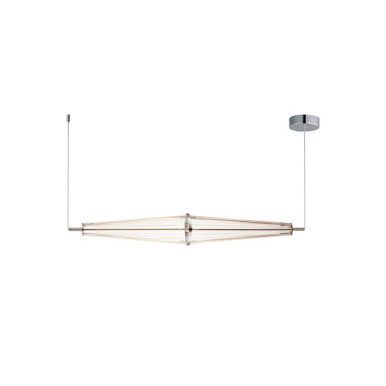 Quasar 6.6W 3 LED Light Mini Linear Pendant by ET2 - E24894-133PC