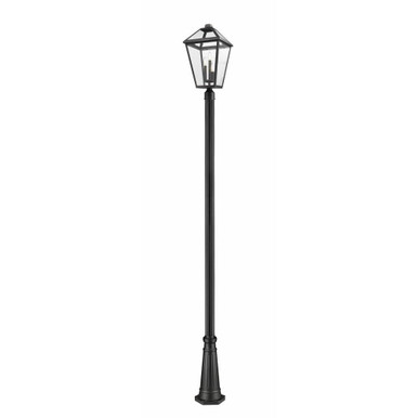 Keats Cloisters 3 Light Outdoor Post Mount Lantern 14.5 x 117.75 In by BSH - 372-BEL-1002082