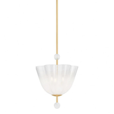 Cambria Heights 3 Light Lantern 21 Inch and 17 Inch Wide by Hudson Valley - 7817-AGB