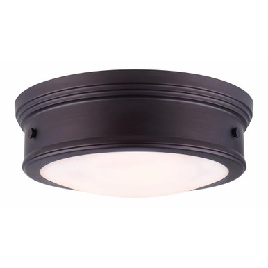 Boku 2 Light 13 Inch Wide Flush Mount by Canarm Inc - IFM624A13ORB