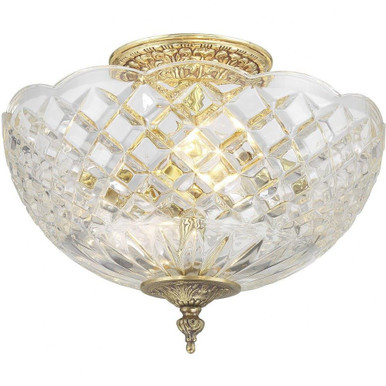 Two Light 10 Inch Wide Flush Mount by Bailey Street Home - 49-BEL-4964223