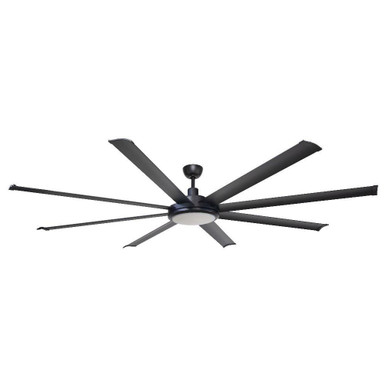 8 Blade Ceiling Fan with LightKit 12.54 Inch X 75 Inch Wide by BSH - 2615-BEL-5329218