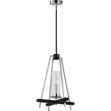 Light Medium Pendant by Generation - P1472TXB/CH