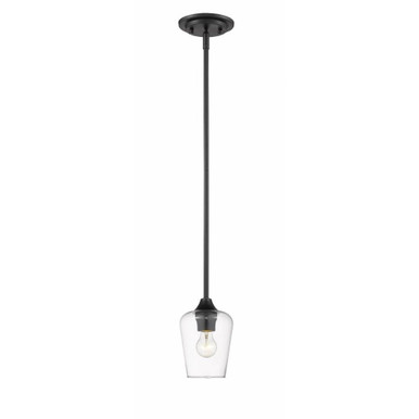 Joliet 1 Light Mini Pendant in Shabby Chic Style 5.5 x 7.5 Inches by Z Lite - 473MP