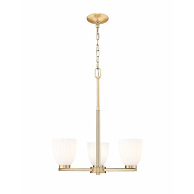 Naya 3 Light Chandelier 21.25 Inch Tall and 19.25 Inch Wide by Z Lite - 7518-3