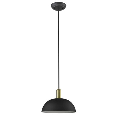 Ingo 1 Light Medium Pendant by Acclaim - TP30100BK