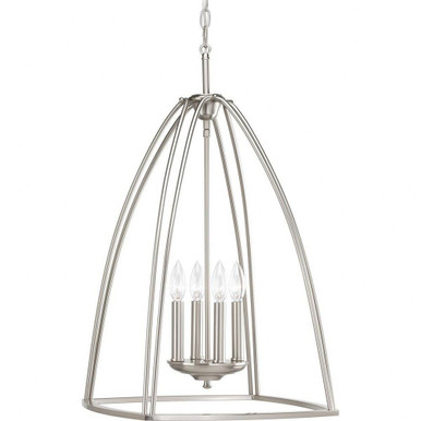 Tally 4 Light Small Chandelier by Progress - P3787