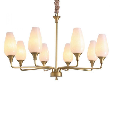 Vipiteno 8 Light Large Chandelier by Kanova - KCH0111-8ANB