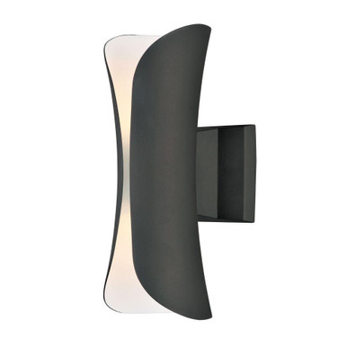 Scroll 12W 2 LED Light Wall Sconce by Maxim - 86145ABZ