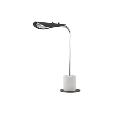 Layla 21 Inch 4W 1 LED Table Lamp by Mitzi - HL157201-PN/BK