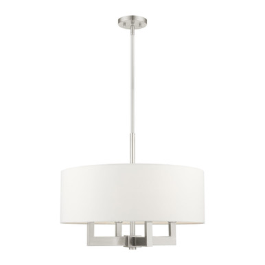 Cresthaven 4 Light Medium Chandelier by Livex - 48786