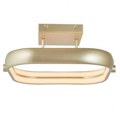 Rave 22W 1 LED 14 Inch Wide Dual Square Flush Mount by Abra - 30084FM