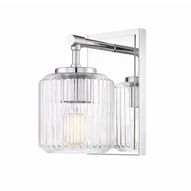 Landon 1 Light Wall Sconce 8.75 Inch Tall and 5 Inch Wide by Z-Lite - 7515-1S